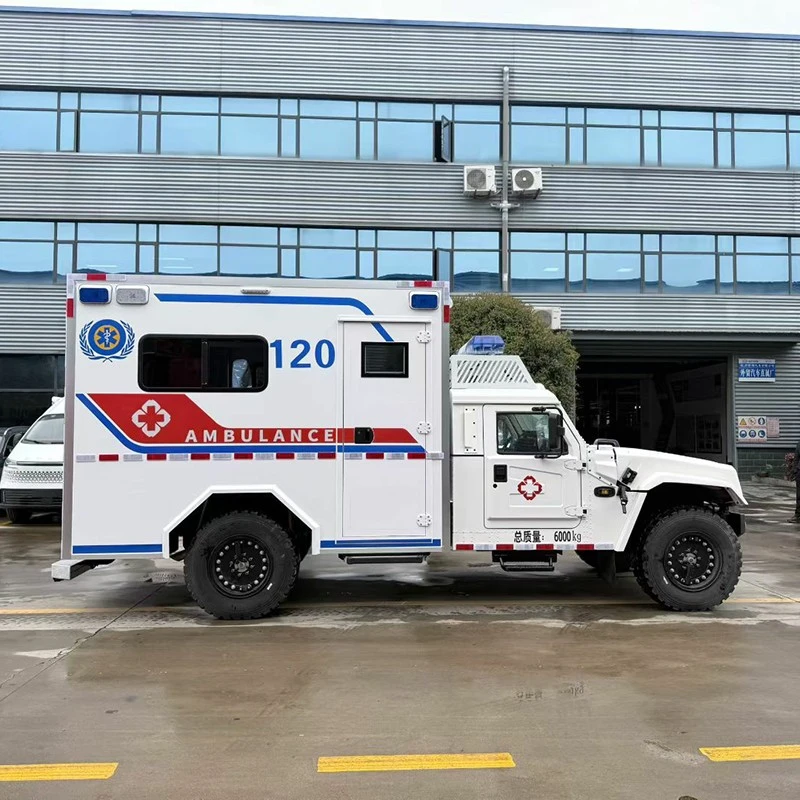 Dongfeng 4x4 Chassis Off Road Ambulance factory