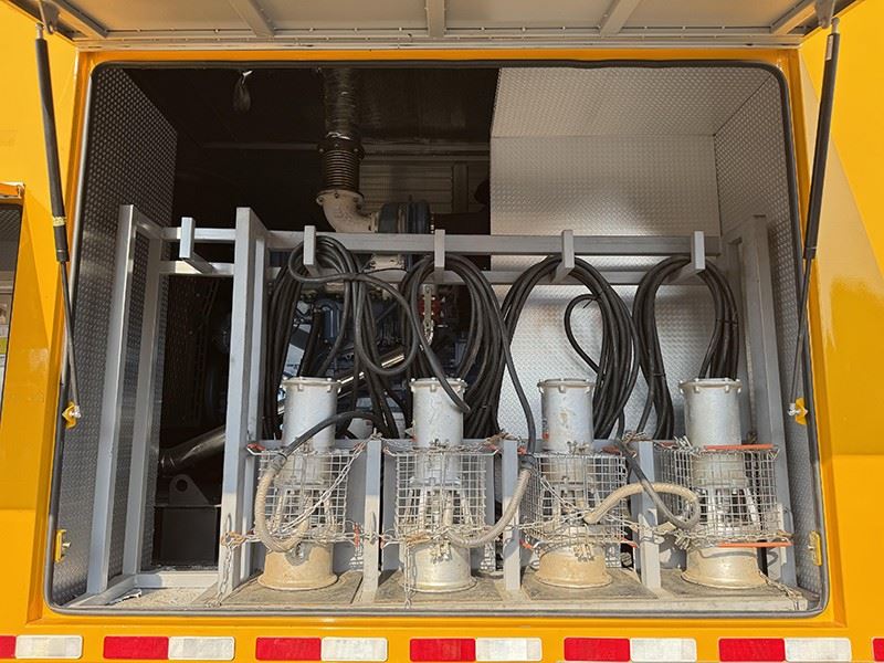 HOWO 4000m³ H Flood Pump Truck price